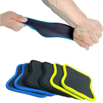 1 Pora guminių sukibimo pagalvėlių sunkiosios atletikos sporto salės treniruočių pirštinėms pašalinti rankų prakaito treniruočių kilimėlius