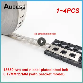 1 ~ 4PCS 2P 21700 0.15mm nikeliuotas plieno juostų lakštas nikelio laikiklis Didelio grynumo gryno nikelio diržas ličio baterijoms