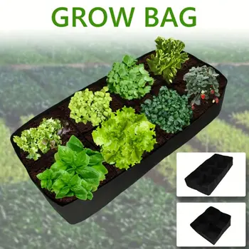 1PC auginimo krepšys, kvėpuojantis sėjamoji pakeltos lysvės daržovių auginimui, gėlės, sodinimo indas lauko daržininkystei