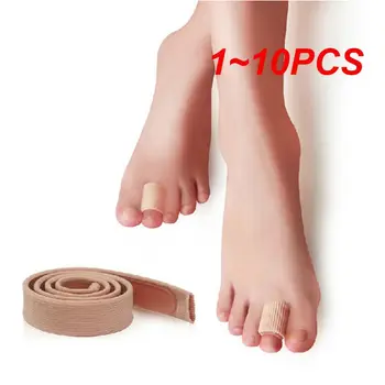 1~10PCS 20cm nailono silikoninė pirštų pirštų apsauga Pėdų priežiūros vamzdelis Tvarsčio skausmo malšinimo aplikatorius Pedikiūras Callus minkštas tvarsčio vamzdelis