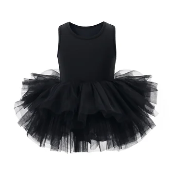 1~8 metai Mergaitė Baletas TuTu suknelė Profesionali vaikų šokių vakarėlio suknelė Spektaklis Kostiumas Princesė Vestuvinė mergaitė Suknelė