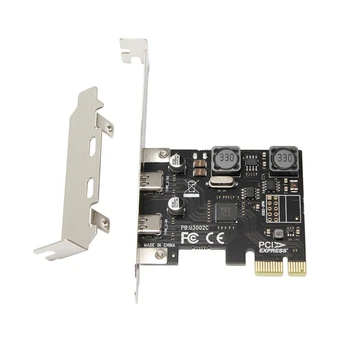 2 Prievadai USB tipas-C PCIe papildomas adapteris USB kortelė USB C USB3.1 PCIEx1 išplėtimo kortelės dropship