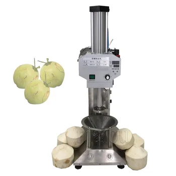 220V/110V elektrinis žalias kokosų piltuvo jaunas kokoso odos apipjaustymo šveitimo aparatas