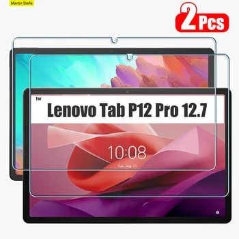 2vnt grūdinto stiklo ekrano apsauga, skirta Lenovo Tab P12 Pro 12.7 colio 2023 m. 9H apsauginė planšetinio kompiuterio plėvelė