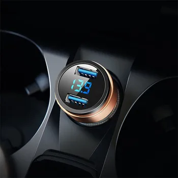3.1A Dvigubas USB automobilinis įkroviklis LED ekranas Buick REGAL Lacrosse Avenir ENCORE Enclave Envision Royaum VERANO Avista Cascada GL8