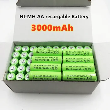 4 ~ 20 VNT 1.2V 3000 mAh NI MH AA Pre-cargado bateras recargables NI-MH recargable AA batera para juguetes micrfono de la cmara
