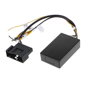 4X RGB To (RCA) AV CVBS signalo keitiklio dekoderio dėžutės adapteris gamyklinei galinio vaizdo kamerai 