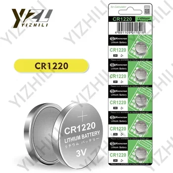 5-100vnt CR1220 3v mygtukų ličio baterija ECR1220 GPCR1220 laikrodžiams, kompiuterių skaičiuotuvai, išmanieji jungikliai, medicininės baterijos