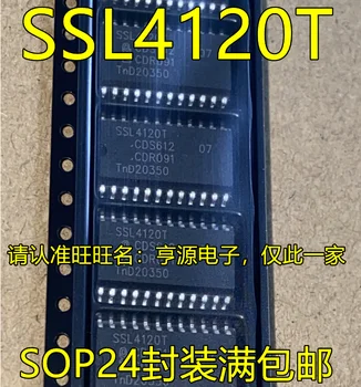 5vnt originalus naujas SSL4120T SSL4120T/1 SOP24 grandinės ekrano tvarkyklės maitinimo valdymo valdiklio lustas
