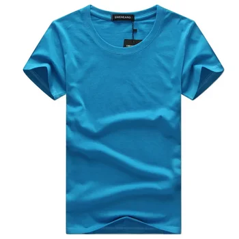 A2298 Casual Style Plain Solid Color Vyriški marškinėliai Medvilniniai Navy Blue Regular Fit marškinėliai Summer Tops Tee Shirts Vyriški drabužiai
