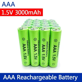 AAA baterija 1.5V įkraunama AAA baterija 8800mAh AAA 1.5V Nauja šarminė įkraunama baterija ilgam LED žaislo MP3 tarnavimo laikui