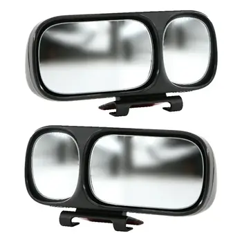 Aklas šoninis veidrodėlis Reguliuojamas plataus kampo išgaubtas galinio vaizdo veidrodžiai Universalus automobilio aklo kampo galinio vaizdo atšvaitas visureigiams Sunkvežimiai