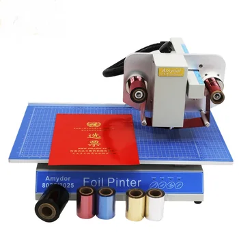 Amydor 8025 folijos spausdintuvas skaitmeninė aukso folijos spausdinimo mašina / karštos folijos štampavimo mašina, skirta 