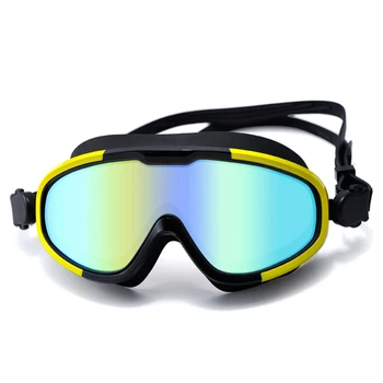 Anti-Fog maudymosi kostiumėlių akiniai Plaukimo nardymo akiniai Reguliuojami plaukimo akiniai Galvanizavimas Plaukimo akiniai suaugusiems