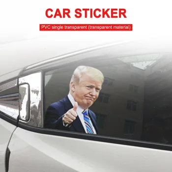 Areyourshop 2020 automobilio asmens lipdukas Trumpo prezidento rinkimai keleivio pusės langas dešinėje