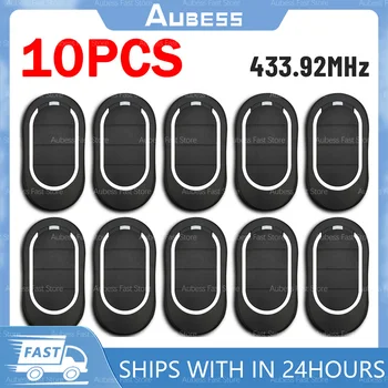 AUBESS Alutech AT-4n nuotolinio valdymo pultui 433,92MHz 4 mygtukai garažo vartų mokymasis Kodas Barjerai Automatika Raktų pakabukas Automatinis
