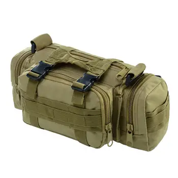 Aukštos kokybės lauko karinė taktinė kuprinė juosmens paketas Juosmens krepšys Mochilas Molle Camping Žygio maišelis 3P krūtinės krepšys