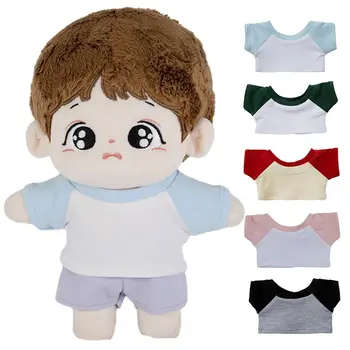 Aukštos kokybės žaislai Priedai Idol Doll Apranga Lėlių kostiumas Lėlių marškinėliai 20cm Lėlių drabužiai Mini drabužiai Lėlė Catoon Viršūnės