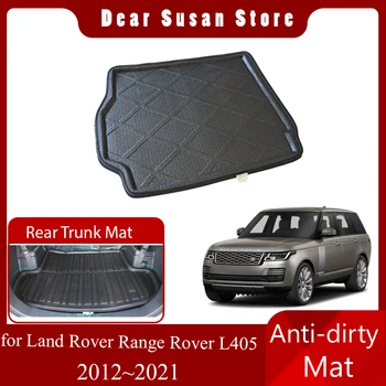 Automobilio specialus galinis bagažinės kilimėlis Land Rover Range Rover L405 2012 ~ 2021 Bagažo panelė Kilimėlis Pad Space Custom Liner Cover priedai