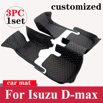 Automobilių grindų kilimėliai Isuzu D-max Dmax D max 2022 2021 Kilimai Pėdų pagalvėlės Individualūs automobilių priedai Saloniniai pedalai Kilimėliai atsparūs vandeniui