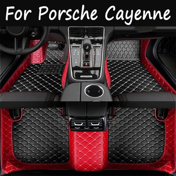 Automobilių grindų kilimėliai Porsche for Cayenne 2011 2012 2013 2014 2015 2016 2017 Custom auto foot Pads automobilis