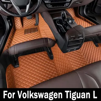 Automobilių grindų kilimėliai VW Volkswagen Tiguan L 2023 2022 2021 2020 2019 2018 2017 (5 vietos) Automobilių salonas Kilimai Dangteliai Priedai