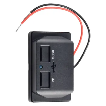 Automobilių priedai Automobilinis įkroviklis Lizdas Automobilio autobuso įkroviklio lizdo lizdas Adapteris USB maitinimo pultas USB lizdas 12V Nėra praktiškas
