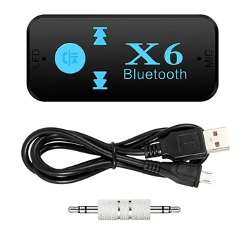 Aux Bluetooth adapteris automobiliui 3,5 mm lizdas USB Bluetooth4.0 skirtas Geely Coolray X6 geometrijai c Emgrand Global kulrey Hawk GX7 okavang