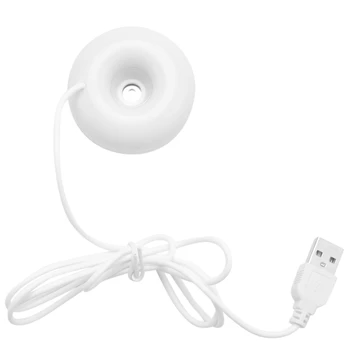 Baltas spurgų drėkintuvas USB Office Desktop mini drėkintuvas nešiojamas kūrybinis oro valytuvas Balta