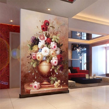 beibehang Individualūs tapetai 3D freskos boutique gėlių tapyba prieangio tapetai koridoriaus dekoratyvinė tapyba 3D tapetai