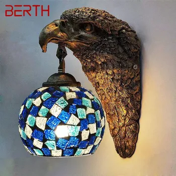 BERTH Šiuolaikinis erelio sieninis šviestuvas Personalizuota ir kūrybinga svetainė Miegamasis Prieškambaris Baro dekoravimo šviesa