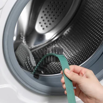 Būgninė skalbimo mašina valymo šepetys prailginta rankena bangų ratų plovimo mašina vidinė siena nešvarumų valymas artefaktas tarpinis šepetys