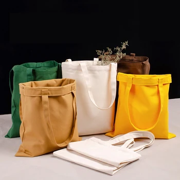 Canvas Shoulder Bag The Tote Shopper Eco Bags With Free Delivery Black Designer Women Handbags White