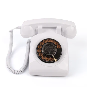CHEETA gamyklos pardavimas Vintage Svečių knyga Telefonas Rotacinis telefonas Retro laidinis telefonas Garso įrašymas Svečių knyga Telefonas Vestuvės