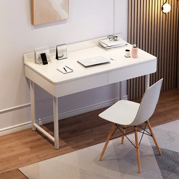 Computer Desk Home Desktop Office Table with Drawer Simple Modern Girl Bedroom Student Writing Study Desk