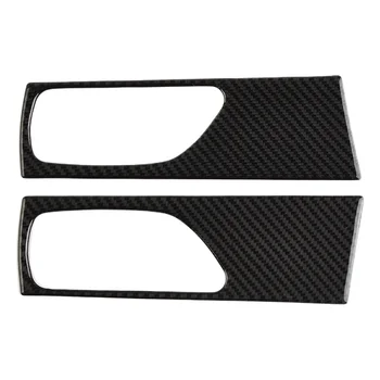 Cover Apdailos dekoro lipdukas ABS priedai Anglies pluošto lipdukų durų rankenos vidinės poros dalys Lexus IS 13-22