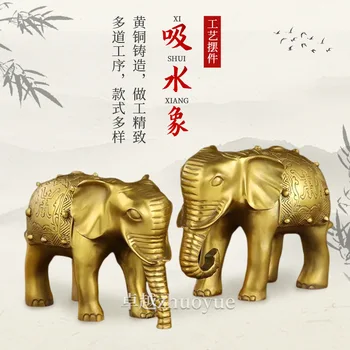Didmeninė prekyba gryno vario dramblių amatais ir papuošalais gamintojų gryno žalvario vandenį sugeriantys dramblių bronzos dirbiniai, pliki