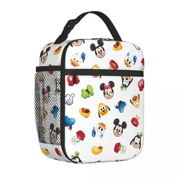 Disney Mikio draugai izoliuoti pietų krepšiai nepralaidūs nepralaidžiam animacinių filmų pietų konteineriui aušintuvo krepšys pietų dėžutė tote mokyklos lauko maisto krepšys