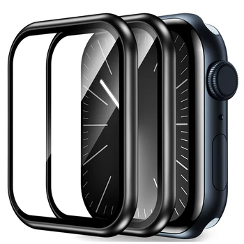 Ekrano apsauga Apple Watch priedų serijai 9-8-7-6 5 4 Se ultra-2 49mm 41mm 45mm 40mm 44mm 3D (ne grūdinto stiklo) plėvelė