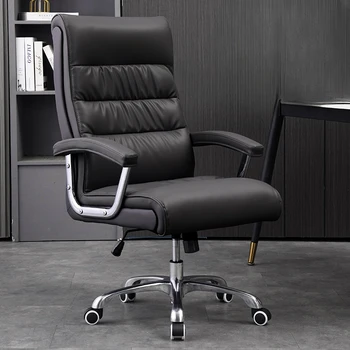 Fotelis Odinės biuro kėdės Sofos Dizainerio rašomasis stalas Ergonomiškas atsiklaupimas Biuro kėdė Miegamasis Chaise De Bureaux Salono baldai