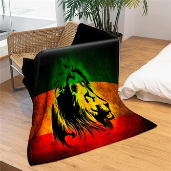 Gyvūnų stebuklinga liūto antklodė minkštas šiltas 3D flanelinis pliušinis mėtymas antklodės lovai sofa namų dekoras kelionių piknikas kelio antklodės užvalkalas