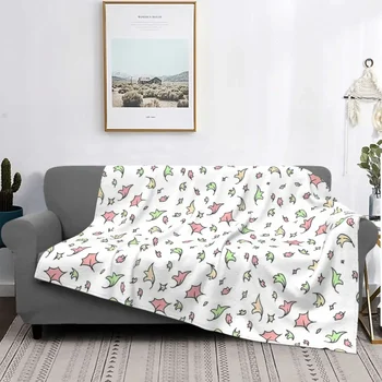 Heartstopper Leaves Spring Blanket Coral Fleece Plush All Season Portable Soft Throw Blankets for Sofa Car Kilimėlis