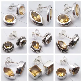 India Origined Classic Jewelry Semi-precious Stone Earkars Collection 92