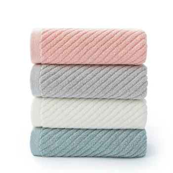 Inyahome 100% medvilniniai vonios rankšluosčių rinkiniai 1/4/6 35x75cm Luxury Hotel Soft Cotton Super Absorbent Hand Face Hair Towels Toalha