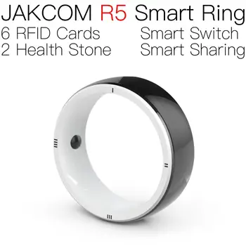 JAKCOM R5 Smart Ring Naujas produktas kaip dogbone r6 terariumo augalas Big Horizons kortelių rinkinys lentynos etiketė NFC RFID LED
