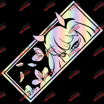 japonų anime automobilio lipdukas lango buferio dekoravimas Seksualios merginos lipdukai Nešiojamas kompiuteris Automobilių dalys Vinilo lipdukai