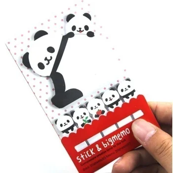 Kawaii lipdukai Animaciniai filmai Lipnūs lapeliai Atmintinė Lipdukai Žymė Panda Cat lipdukai Biuro dekoravimas