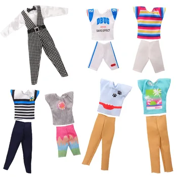 Keitimas į lėlių drabužius 30cm Prince drabužiai Madingi drabužiai Vyriškos lėlės mados žaislų drabužių priedai