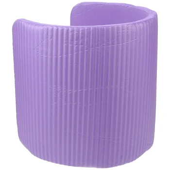 Kelio pagalvėlės Pilvo rato tabletė Atrama Alkūnė Joga Pagalbinė 60*25*15cm Kilimėlis 1vnt (violetinė) Fitneso guminė pagalvėlė
