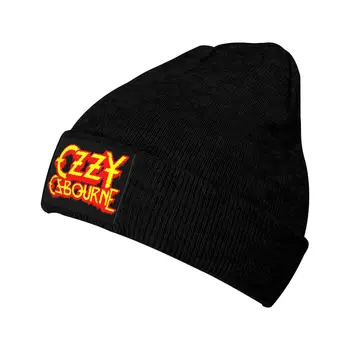 Kelionė per Ozzy Ozzy Osbourne Megztos kepurės Moterų vyrų Beanie žiemos skrybėlė Sunkiojo metalo hiphopo meliono kepurė